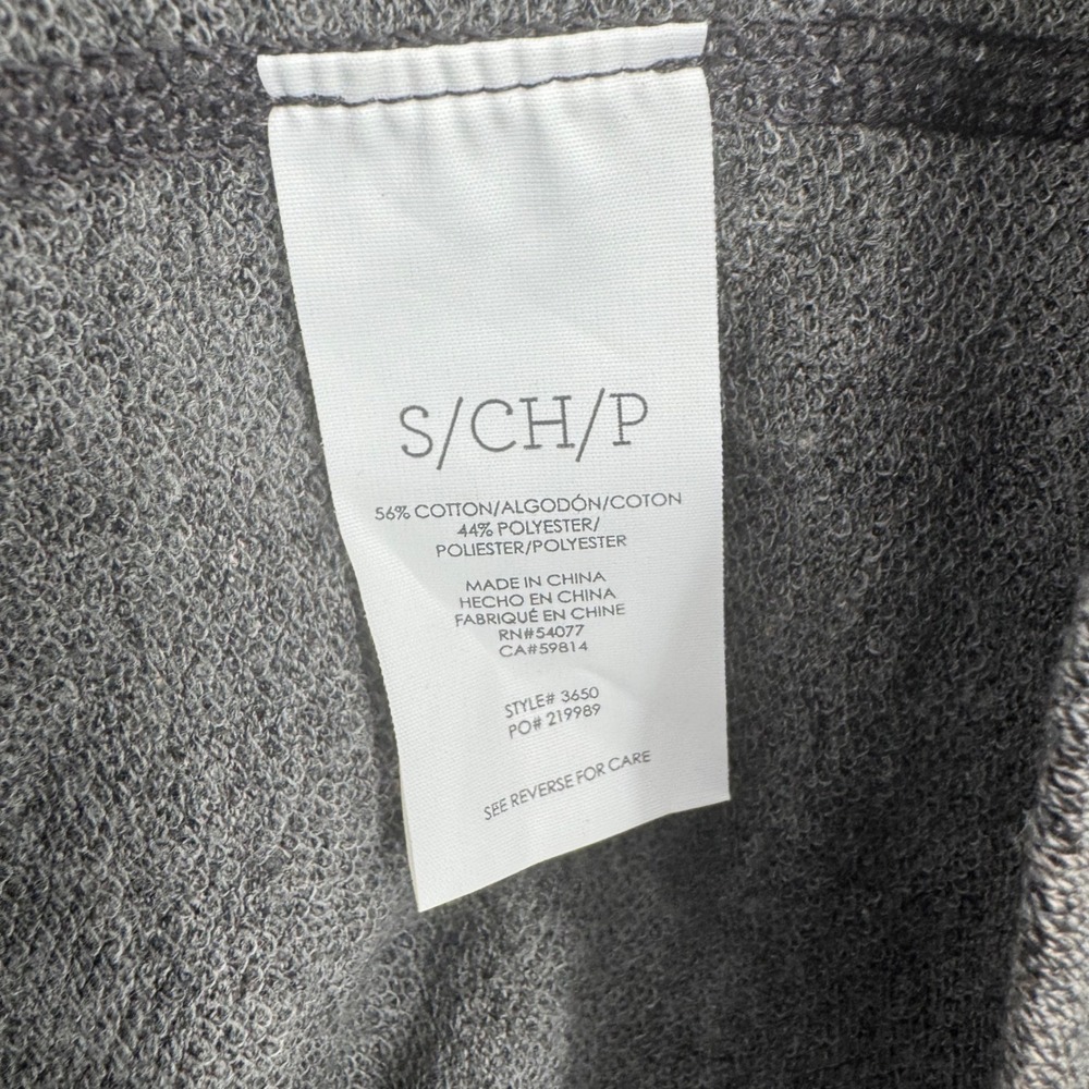 Cabi Charcoal Gray Long Sleeve Crew‎ Neck Career Sweatshirt Dress Size S - Picture 7 of 7